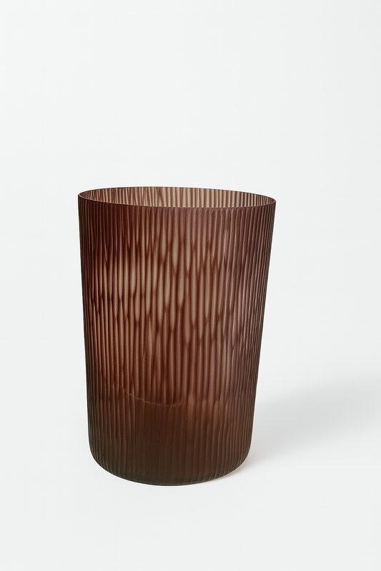 Purple Lined Vase