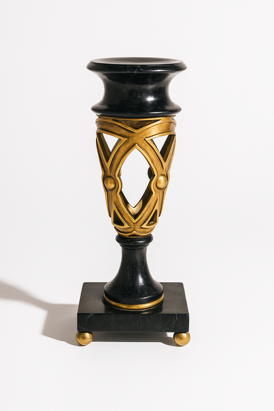 Ravenna Black & Gold Ball Ornament