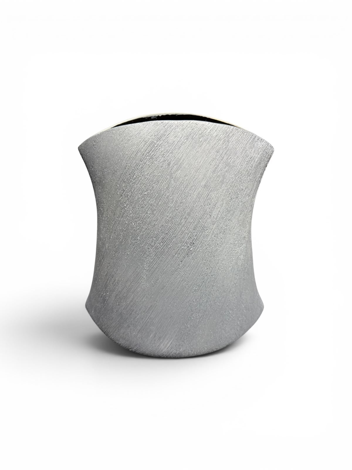 Scratch Charcoal Vase