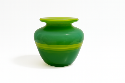 Turqu Lime Green Vase