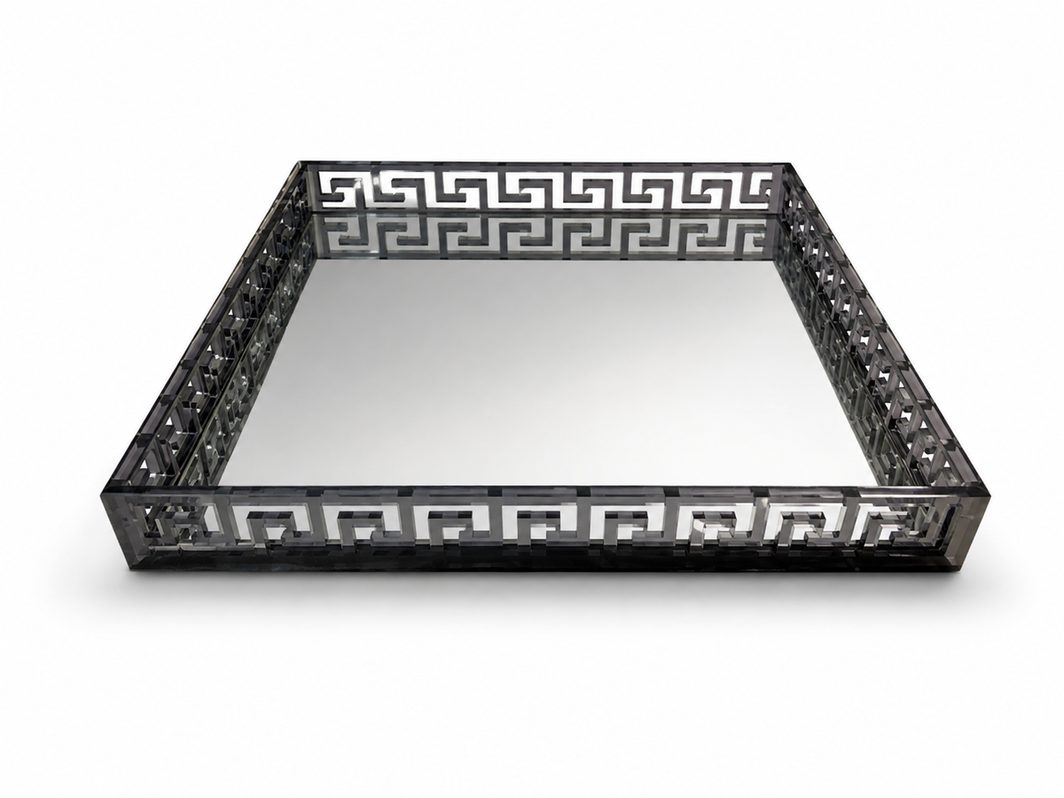 V Smokey Perspex Tray