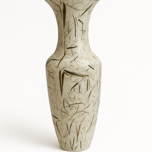 Artisan Creamy White Vase