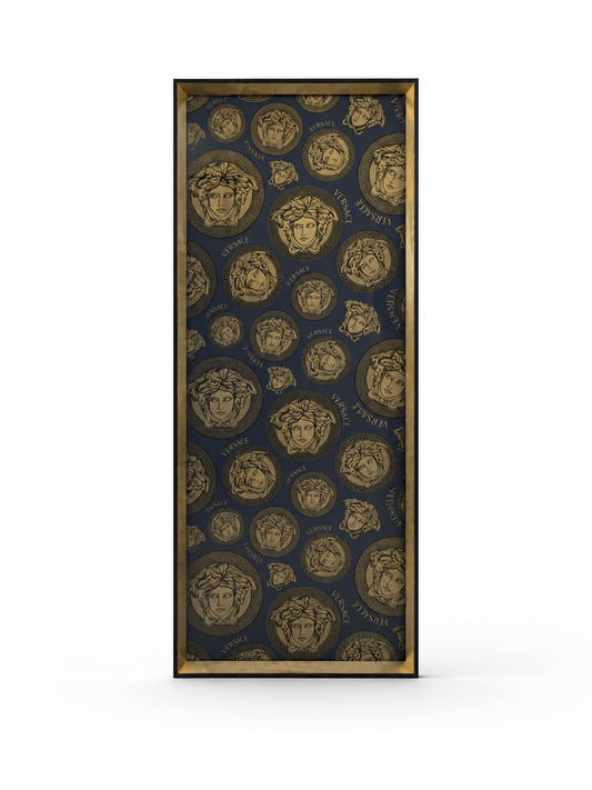 Versace Medusa Head Blue Art