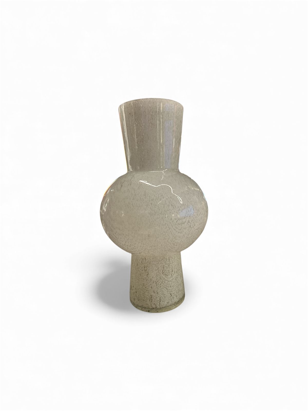 Bulb White Vase