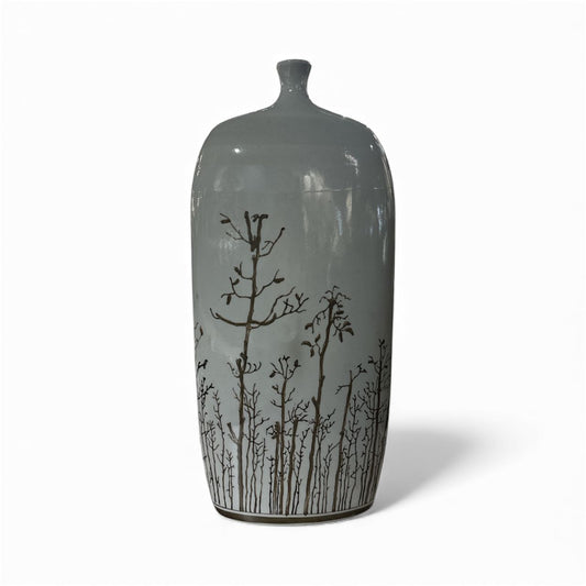 Whispering Forest Ceramic Vase